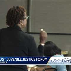 Community organizations hold juvenile justice forum