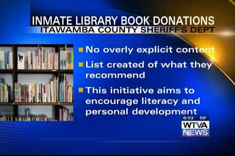 Itawamba County Sheriff's Department asking for book donations