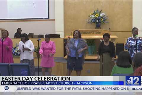 Easter celebration held at Jackson church