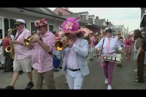 Easter Parades rolls through the French Quarter