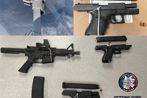 5 men carrying fully automatic firearms arrested in Vallejo