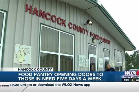 Hancock County Food Pantry opening doors for those in need five days a week