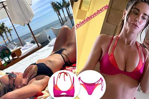 Kyle Richards loves these layered bikinis