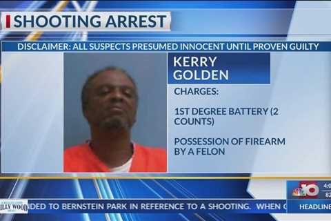 Shooting arrest in Hampton Arkansas, Kerry Golden charged