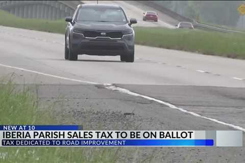 Sales tax for road improvement to be on Iberia Parish ballot