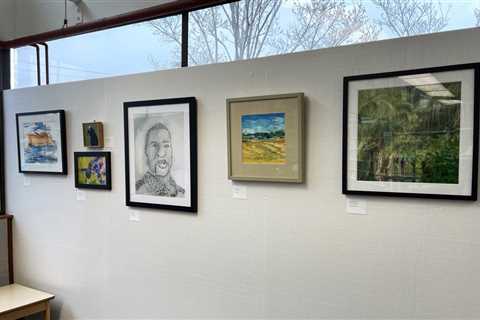 Marin County Library lending artwork from local artists