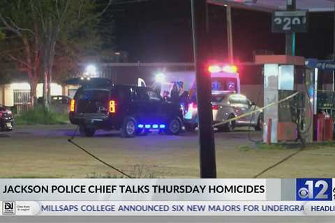 Jackson police chief addresses recent homicides in city