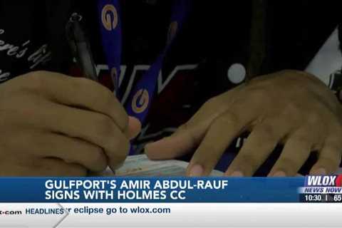 Gulfport's Amir Abdul-Rauf signs with Holmes CC