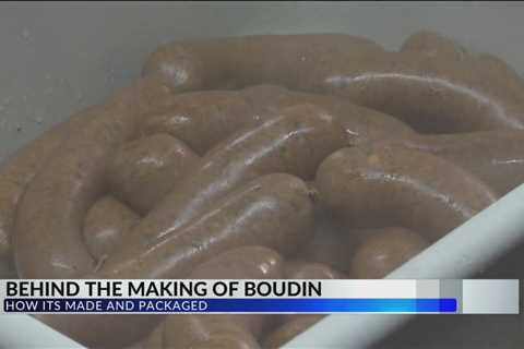 The Best Stop in Scott gives a look on how they make their boudin