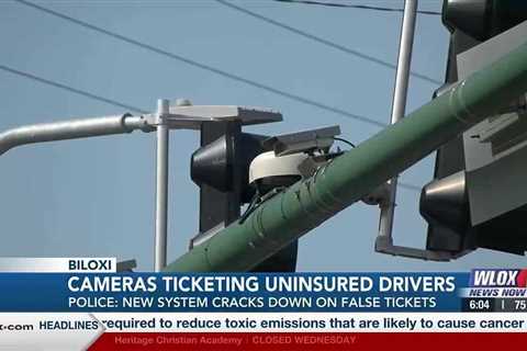 Cameras scanning cars for uninsured drivers on Biloxi interstates