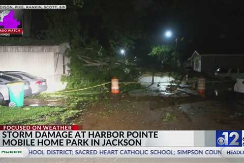 Storms cause damage overnight in Central Mississippi