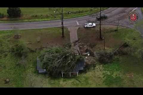 MEMA releases video of Scott County storm damage