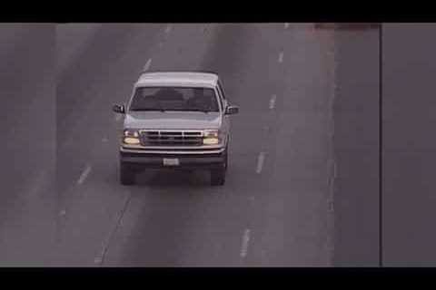 Where were you when OJ fled from the LAPD in the white Bronco?