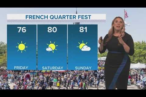 Weather: Great weather headed into the weekend