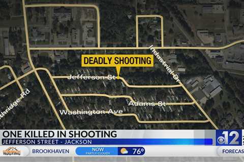 One killed in shooting on Jefferson Street in Jackson