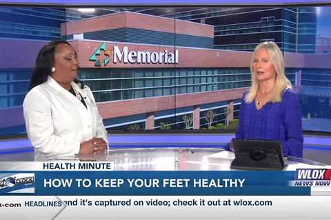 Health Corner: National Foot Awareness Month with Dr. Renita Parker