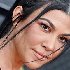 Kourtney Kardashian's New Mani Proves the Milk Nails Trend Works on Short Nails — See Photos
