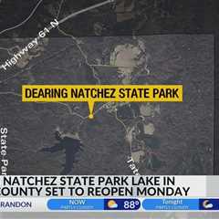 Bob M. Dearing Natchez State Park Lake to reopen