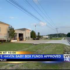 Tupelo approves contract for first Safe Haven Baby Box