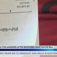 Jackson man receives $17,000 water bill