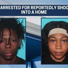 Two arrested for shooting into a Gautier home