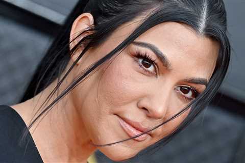 Kourtney Kardashian's New Mani Proves the Milk Nails Trend Works on Short Nails — See Photos