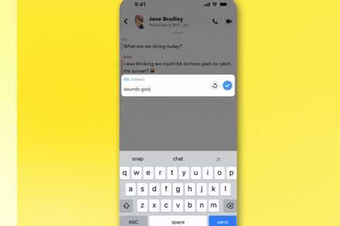 Snapchat will finally let you edit your chats