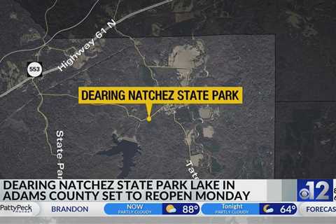 Bob M. Dearing Natchez State Park Lake to reopen