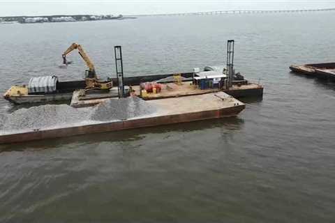 Conservationists construct 35-acre oyster reef in the Bay of St. Louis