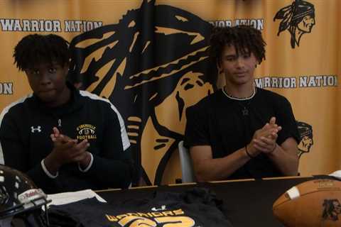 Two D’Iberville football players sign to Kentucky Christian University