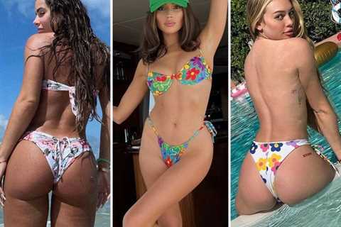 Floral Bikini Babes … Flower Energy!