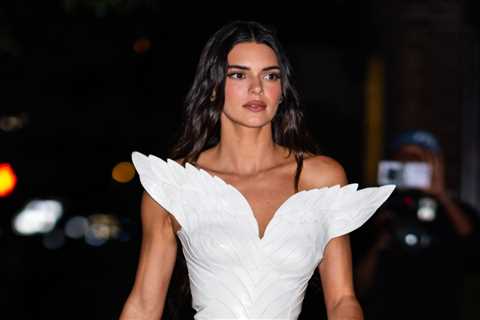 Kendall Jenner Takes Over Met Gala 2024 After Party In White Angelic Dress By Vivienne Westwood;..