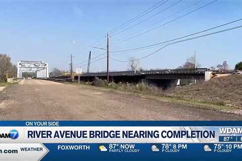 River Avenue Bridge nearing completion