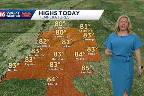 After a stormy night, quiet weather is in store for Mother's Day weekend