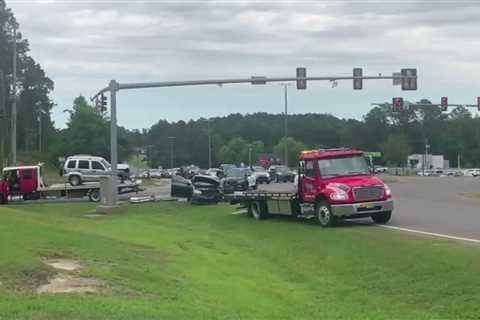 Accident on Hwy 39 and 33rd Street