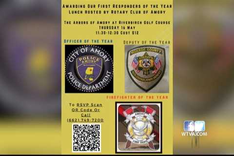 Interview: First responders awards ceremony to be held on May 16 in Amory