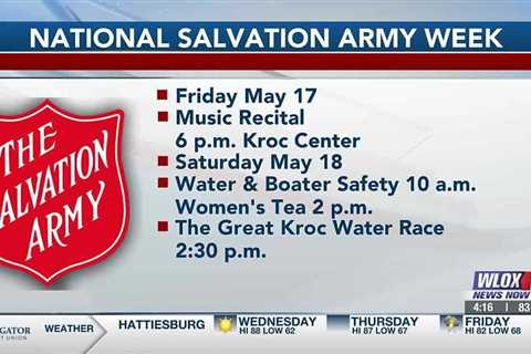 THIS WEEK: National Salvation Army Week raising awareness for the organization