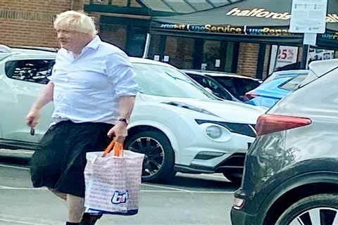 Boris Johnson Spotted Shopping at Budget Chain B&M in Oxfordshire