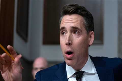 Sen. Josh Hawley is writing a new book calling for a religious revival in America