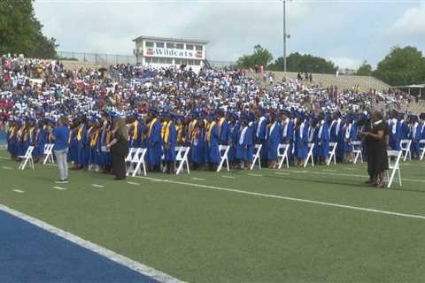 Meridian High School held its 2024 graduation ceremony in Ray Stadium