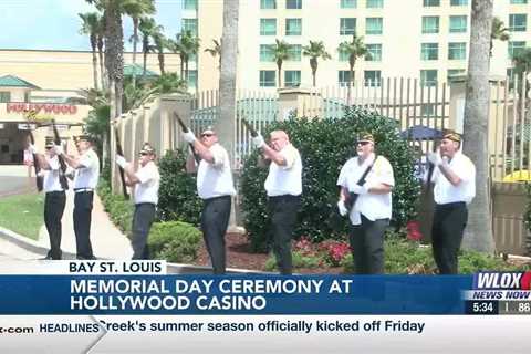 Hollywood Casino honors veterans during Memorial Day ceremony