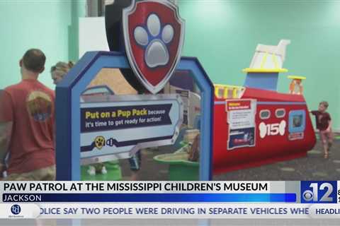 PAW Patrol exhibit at Mississippi Children's Museum