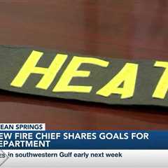New Ocean Springs Fire Chief shares goals for the department