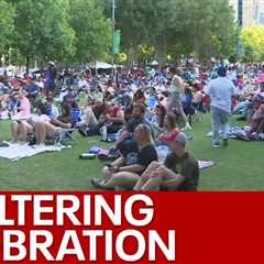 Several battle heat at Klyde Warren Park Independence Day celebration in Dallas