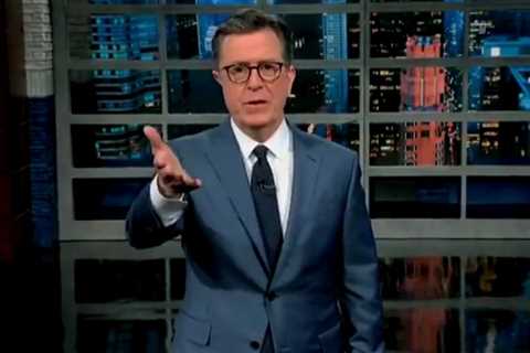 Left Wing Hack Stephen Colbert Mocks Report That COVID Leaked From a Lab (VIDEO)