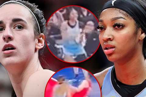 Angel Reese Applauds Cheap Shot on Caitlin Clark During Sky-Fever Game