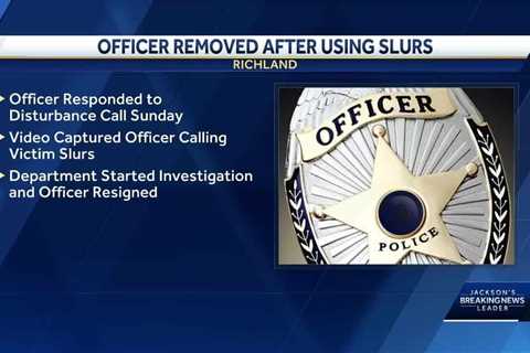 Richland officer dismissed