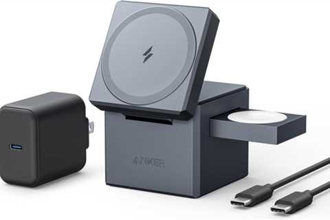 This Anker 3-in-1 MagSafe charging stand has never been cheaper