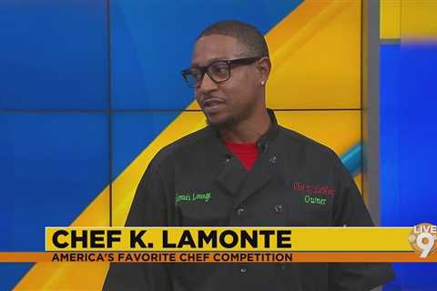 Chef K. Lamonte in America's Favorite Chef Competition