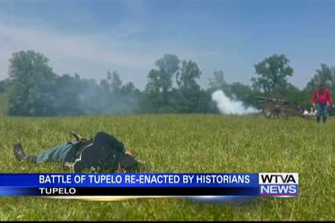 Battle of Tupelo reenacted on Sunday